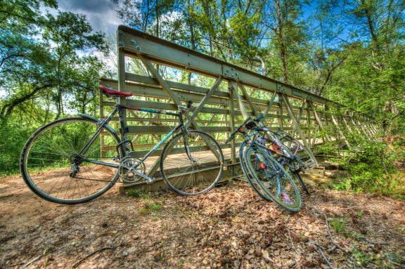 Bicycles at the Chattahoochee River Park
